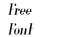 Glamor Condensed Italic