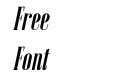 Emberly Bold Condensed Italic Emberly Bold Condensed Italic