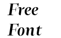 FH Phemister Display Test Medium Italic FH Phemister Display Test Medium Italic