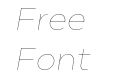 FSP DEMO Gluy Hairline Italic FSP DEMO Gluy Hairline Italic