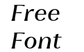 FSP DEMO Leifa Medium Italic Regular FSP DEMO Leifa Medium Italic Regular