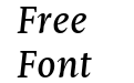 FSP DEMO Mastro Caption Medium Italic Regular FSP DEMO Mastro Caption Medium Italic Regular