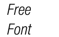 FSP DEMO Suiza Condensed Italic FSP DEMO Suiza Condensed Italic