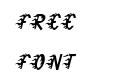 Fire Speed Demo Italic Fire Speed Demo Italic