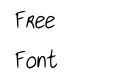 Handwritingfont