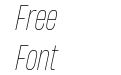 HeadingNow Trial 41 Thin Italic