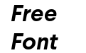 Larsseit Bold Italic Larsseit Bold Italic