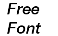 Helvetica LT 66 Medium Italic