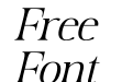 Milkade Italic Milkade Italic