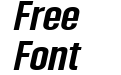 Somar Sans Extra Bold Condensed Italic
