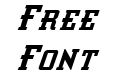 Interceptor Condensed Italic