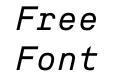 ASM Regular Italic ASM Regular Italic