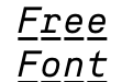 ASMS Regular Italic ASMS Regular Italic