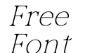 Actalou Italic Actalou Italic