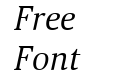 Aelita Book Italic Aelita Book Italic