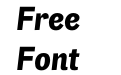 Air Black Italic Air Black Italic
