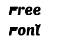 Air Black Italic Air Black Italic