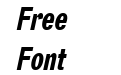 Air Compressed Bold Oblique
