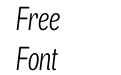 Air Compressed Light Italic Air Compressed Light Italic