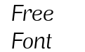 Air Regular Italic Air Regular Italic