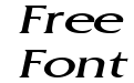 Alliance Extended Italic