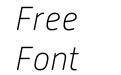 Alwyn New Rounded Thin Italic Alwyn New Rounded Thin Italic