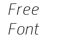 Alwyn New Rounded Thin Italic Alwyn New Rounded Thin Italic