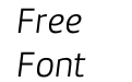 Amelia Basic Light Italic Amelia Basic Light Italic