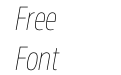 Amsi Pro Cond Thin Italic Amsi Pro Cond Thin Italic