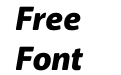 Anago Black Italic Anago Black Italic