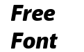 Anago Black Italic Anago Black Italic