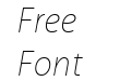 Anago Thin Italic Anago Thin Italic