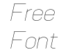 Anikka Sans Extra Light Italic Anikka Sans Extra Light Italic