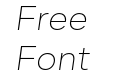 BR Firma Extra Light Italic BR Firma Extra Light Italic