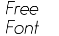 Bambino Light Italic Bambino Light Italic