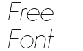 Bambino Thin Italic Bambino Thin Italic