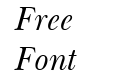 Baskerton ItalicSWFTE Baskerton ItalicSWFTE