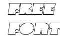 Big Moma Outline SF Italic Big Moma Outline SF Italic