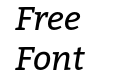 Bitter Italic Bitter Italic