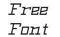 Black Bear Regular Italic Black Bear Regular Italic