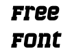 Bladi One Slab 4F Bold Italic Bladi One Slab 4F Bold Italic