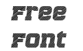 Bladi One Slab Stripe 4F Heavy Italic Bladi One Slab Stripe 4F Heavy Italic