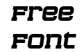 Bladi One Slab Wide 4F Bold Italic Bladi One Slab Wide 4F Bold Italic