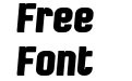 Bladi Two Condensed 4F Bold Italic Bladi Two Condensed 4F Bold Italic