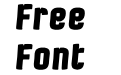 Bladi Two Condensed Comic 4F Bold Italic Bladi Two Condensed Comic 4F Bold Italic
