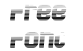 Bladi Two Gradient 4F Bold Italic Bladi Two Gradient 4F Bold Italic