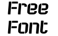 Bladi Two Stencil 4F Italic Bladi Two Stencil 4F Italic