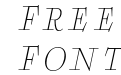Boncaire Titling Thin Ital Boncaire Titling Thin Ital
