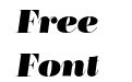 Bridone Titling Heavy Italic Bridone Titling Heavy Italic