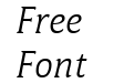 Campan Light Italic Campan Light Italic